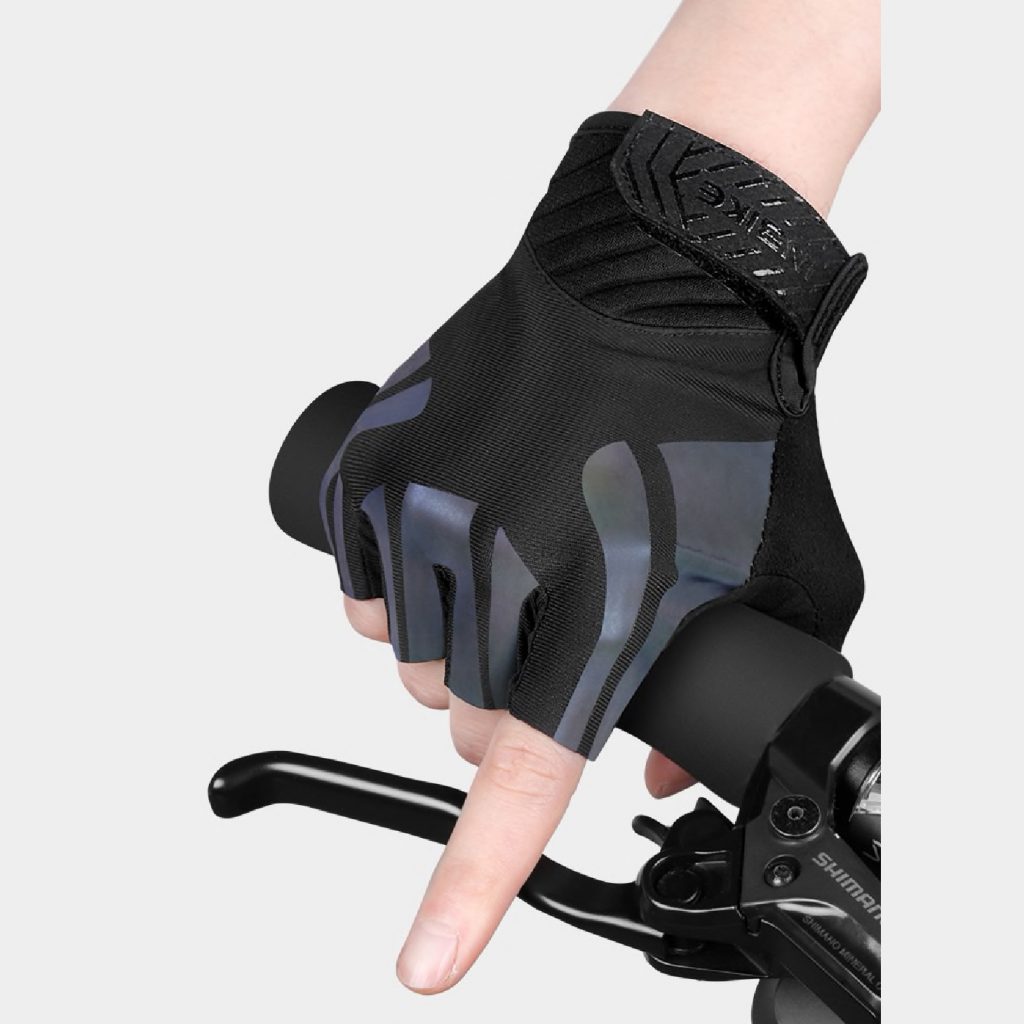 Fingerless Gel Pad Cycling Gloves Unisex