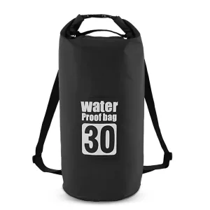 Swim Dry Bag/Backpack - 30L Black