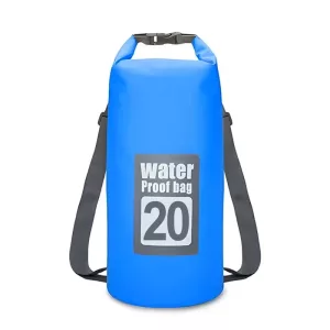 Swim Dry Bag/Backpack - 20L Blue
