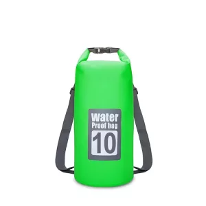 Swim Dry Bag/Backpack - 10L Green