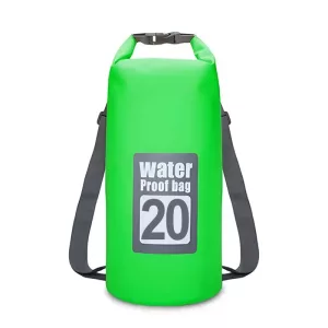 Swim Dry Bag/Backpack - 20L Green