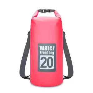 Swim Dry Bag/Backpack - 20L Pink