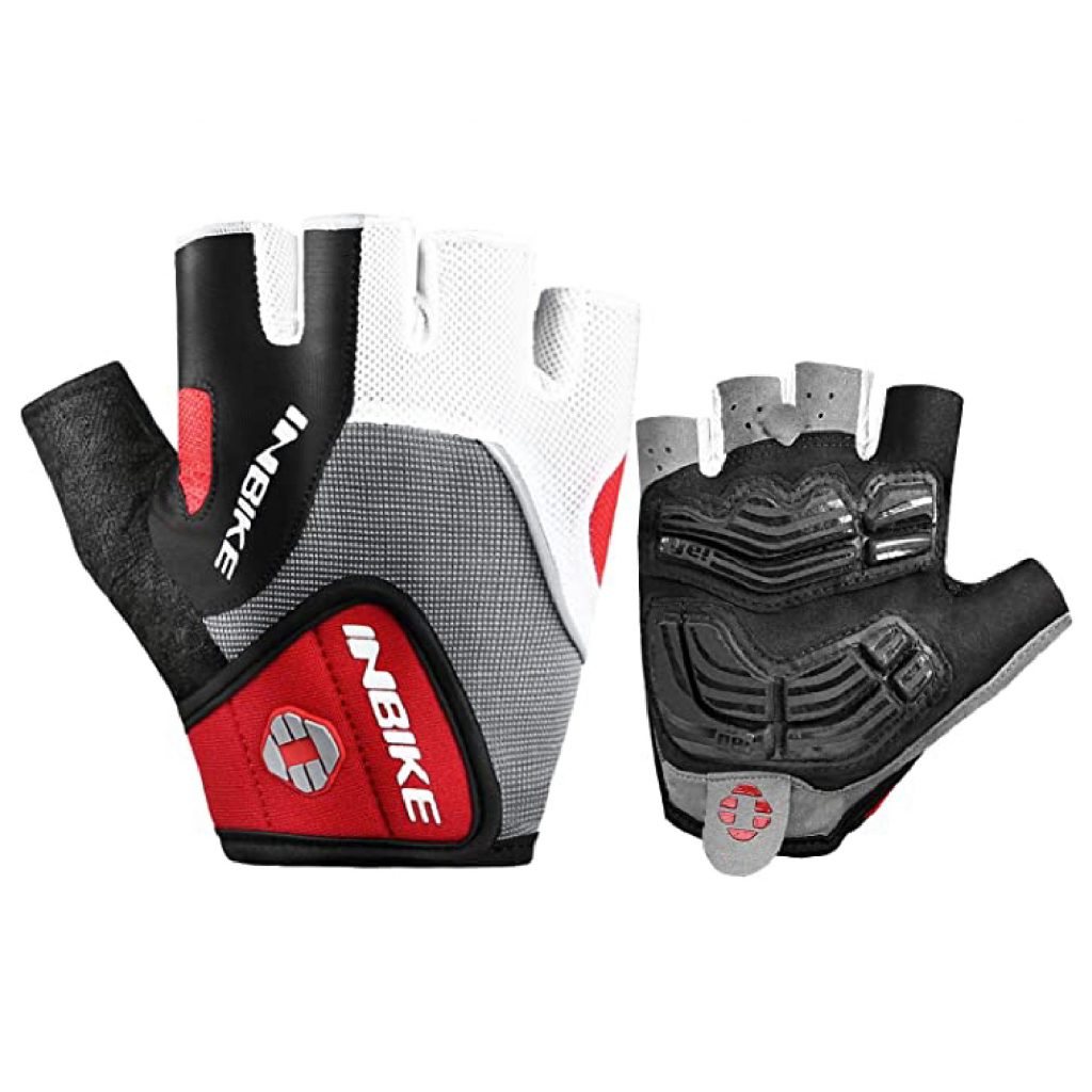 Fingerless Gel Pad Cycling Gloves Unisex