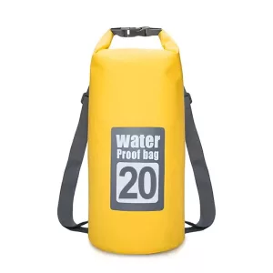Swim Dry Bag/Backpack - 20L Yellow