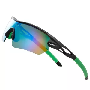 Cycling Glasses - Green Black