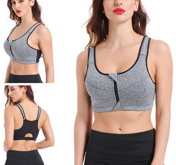 High Impact Sports Bra Shock Absorber Support Bra Plus Size