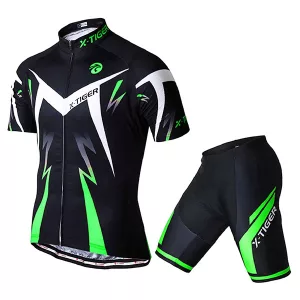 MEN’S CYCLING SUIT “X-PRO” – CYCLING SET GREEN
