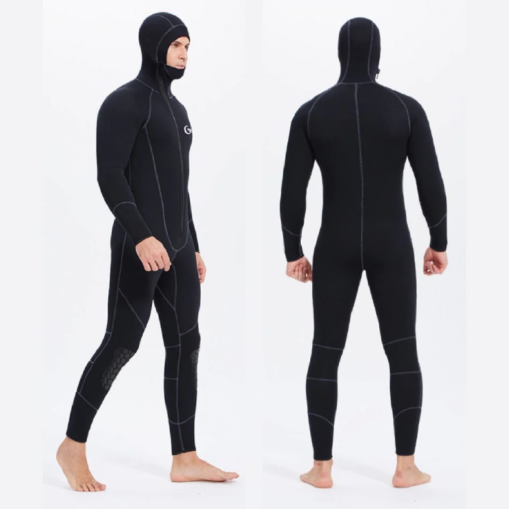 Men's Hooded Wetsuit Front Zip