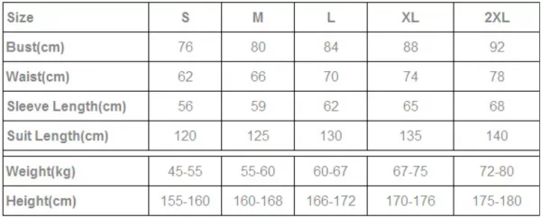 Size guide