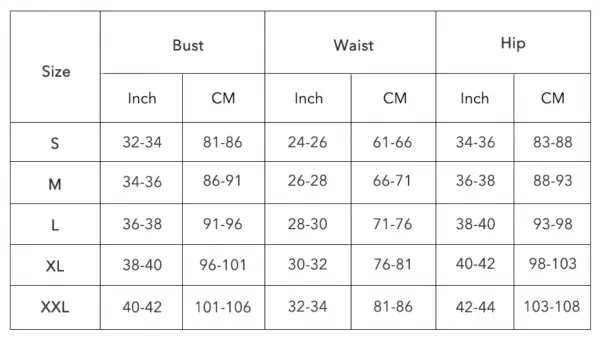 Size guide