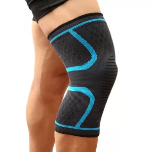 Blue knee support