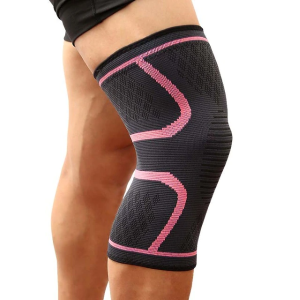 Pink knee support