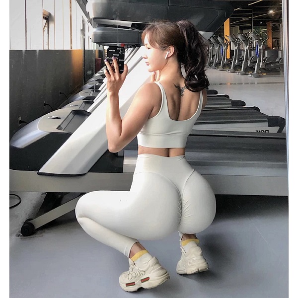 Women Gym Fitness Clothing Seamless Yoga Set Yoga Suit Sportswear Female Workout  Leggings Top Sport Clothes Training Suit