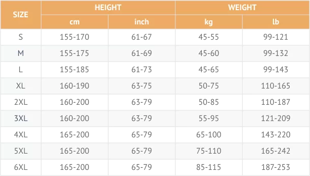 Size guide