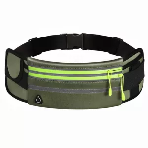 Runners Bum Bag - Army Green 2