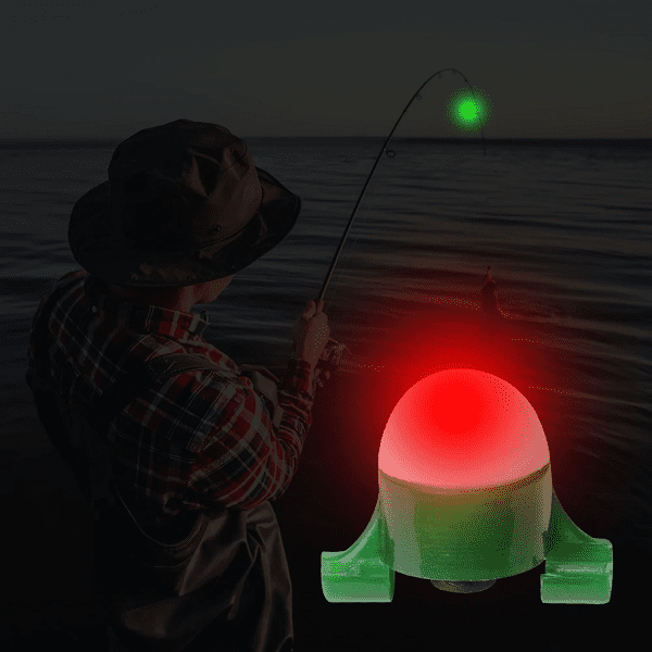 Fishing Bite Alarm,LED Night Fishing Rod Bite Bait Alarm Light