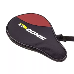 Table Tennis Paddle Case Ping Pong Racket Bag - Red