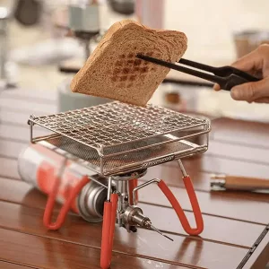 Portable Mini Grill Rack Net for Camping