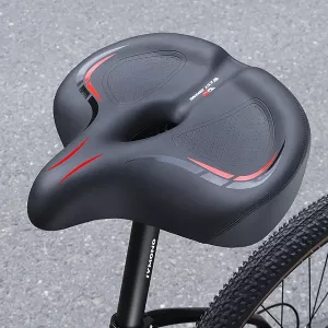 bike seat, bike saddle, bicycle saddle, bike comfortable seat, cycling seat, wide bike seat, oversized bike seat