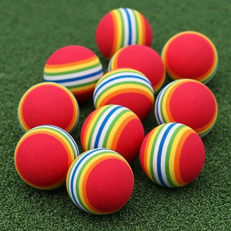 foam practice golf balls