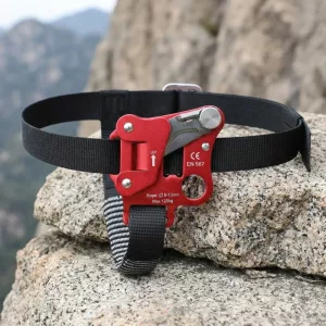 rock climbing ascender, climbing ascender, foot ascender
